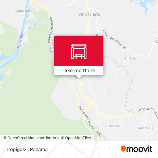 Tropigas-I map