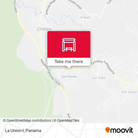 La Union-I map