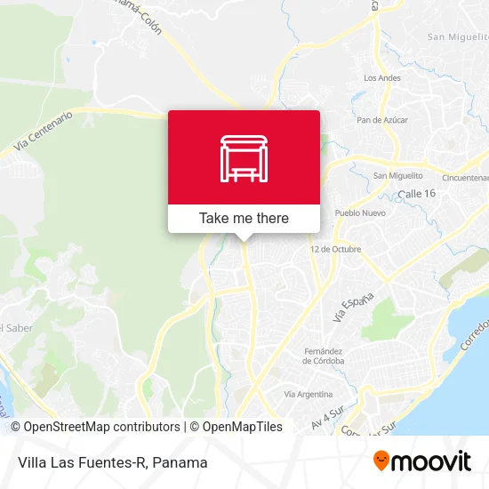 Mapa de Villa Las Fuentes-R