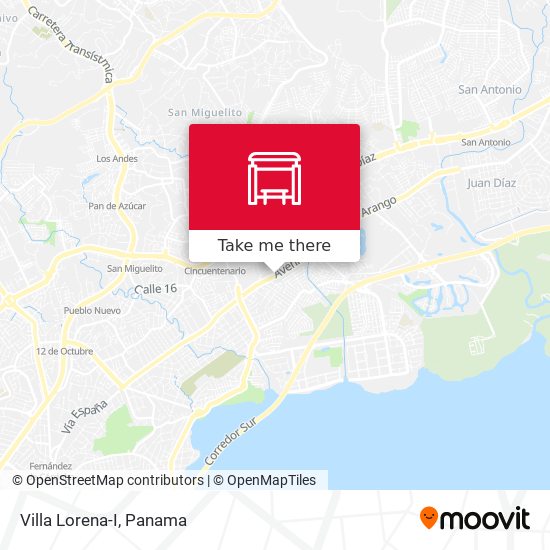 Villa Lorena-I map