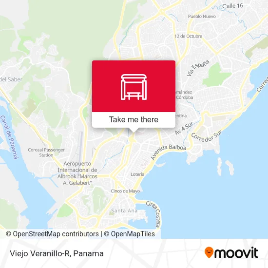 Mapa de Viejo Veranillo-R