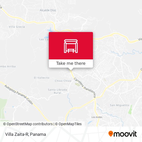 Villa Zaita-R map