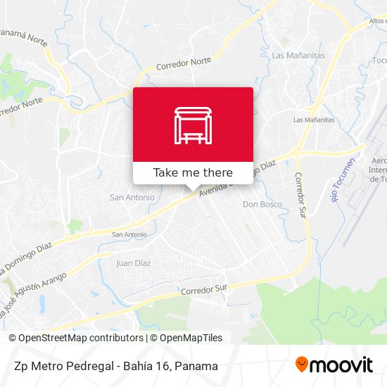 Zp Metro Pedregal - Bahía 16 map