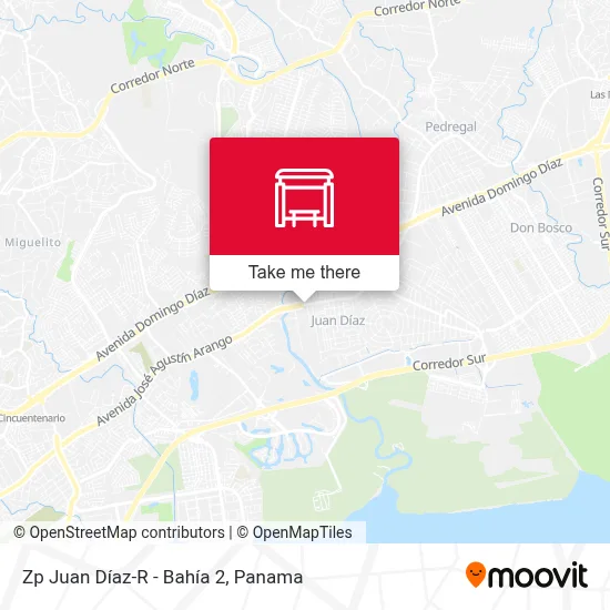 Zp Juan Díaz-R - Bahía 2 map
