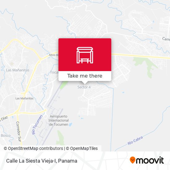 Calle La Siesta Vieja-I map