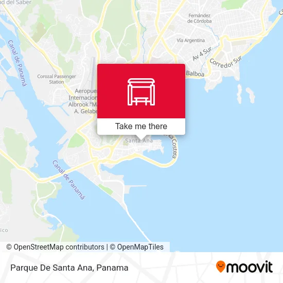 Mapa de Parque De Santa Ana