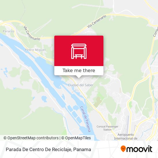 Parada De Centro De Reciclaje map
