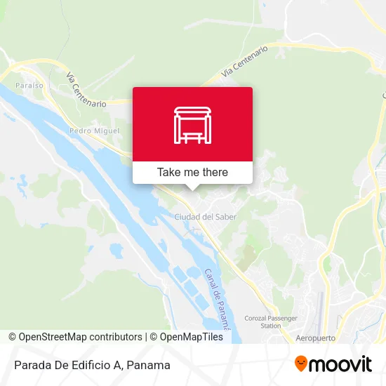 Parada De Edificio A map