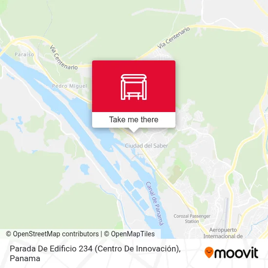 Parada De Edificio 234 (Centro De Innovación) map