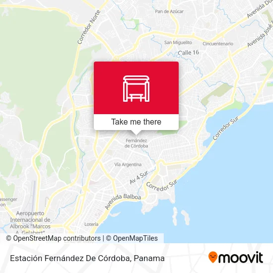 Mapa de Estación Fernández De Córdoba
