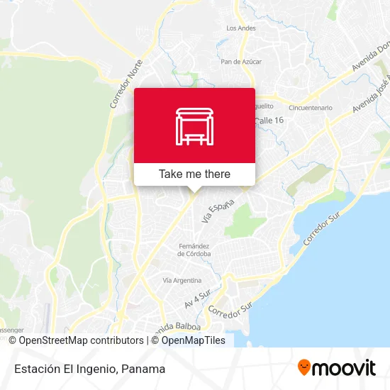 Mapa de Estación El Ingenio