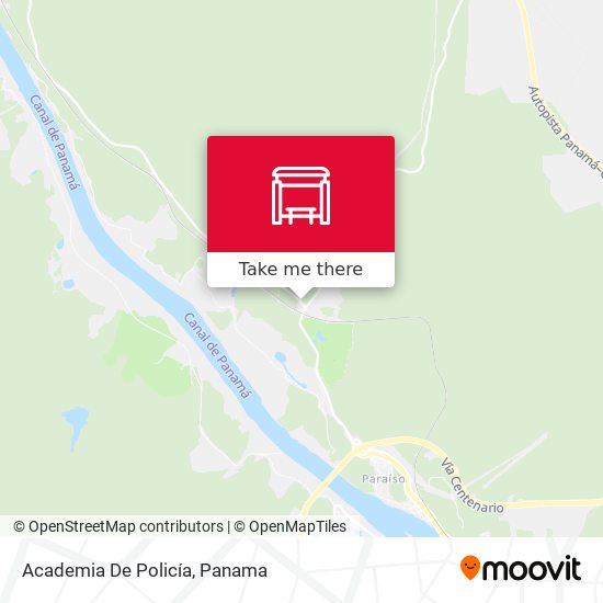 Mapa de Academia De Policía