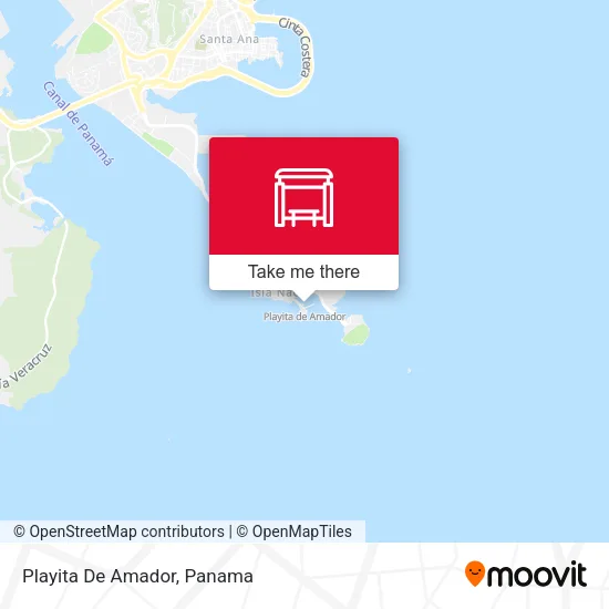 Mapa de Playita De Amador