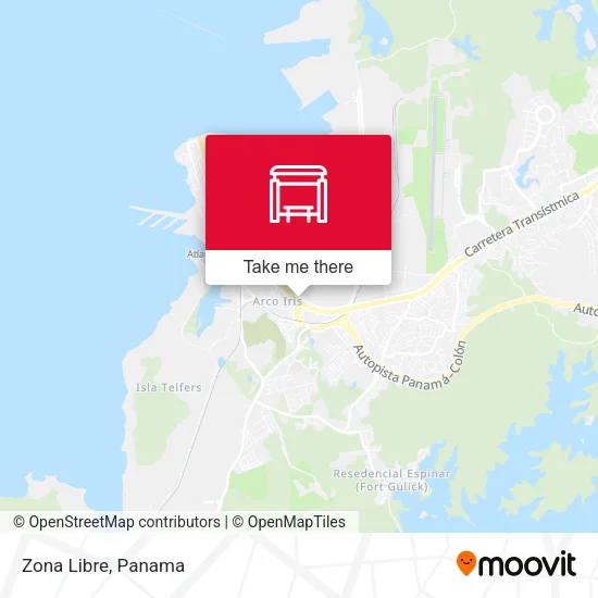 Mapa de Zona Libre