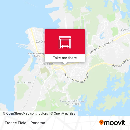 Mapa de France Field-I
