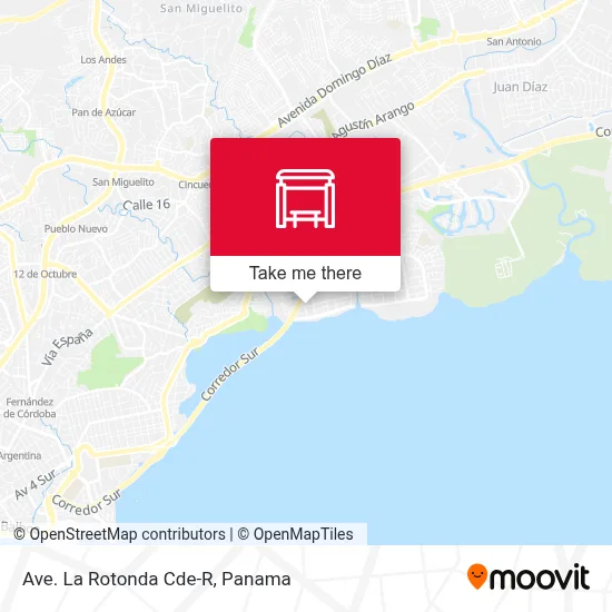 Mapa de Ave. La Rotonda Cde-R
