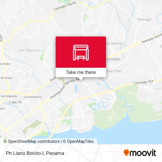 Mapa de Ph Llano Bonito-I