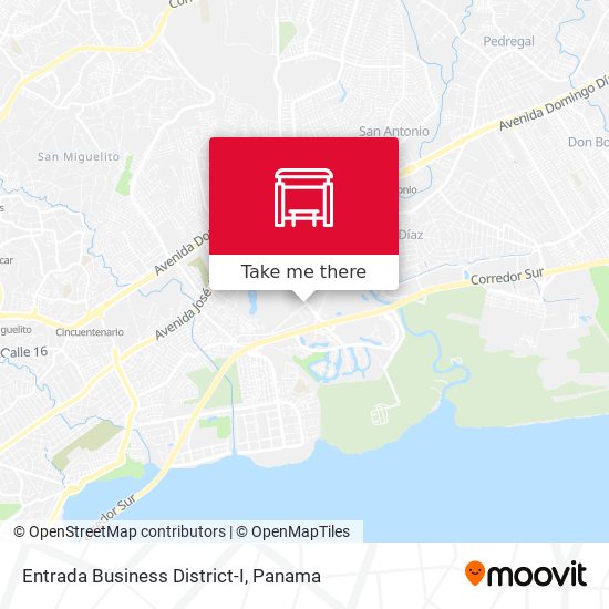 Entrada Business District-I map