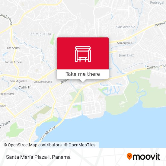Santa María Plaza-I map