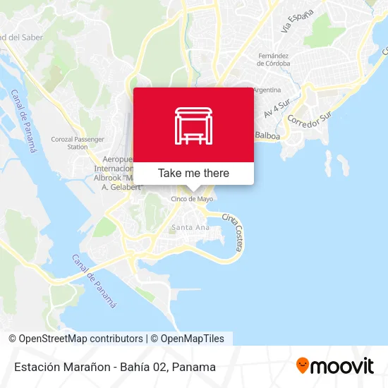 Mapa de Estación Marañon - Bahía 02