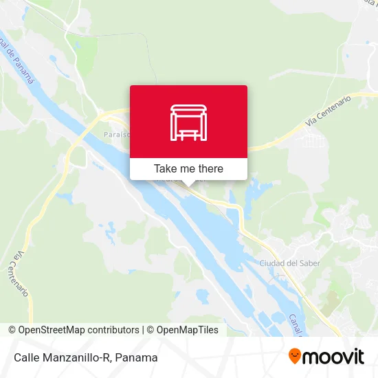 Calle Manzanillo-R map