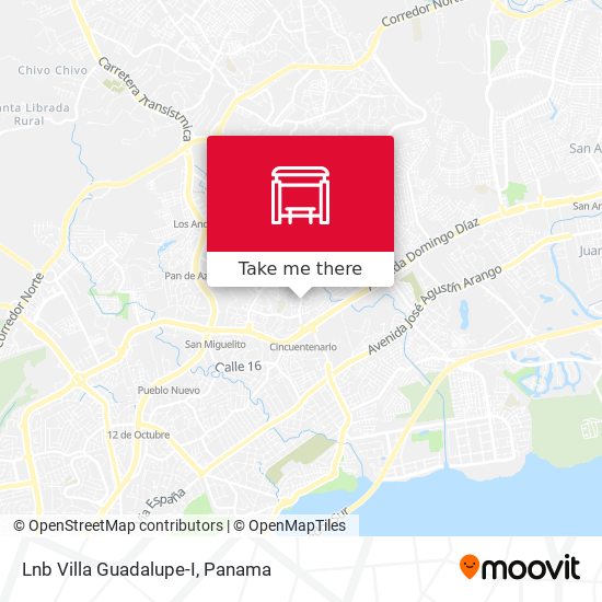 Lnb Villa Guadalupe-I map