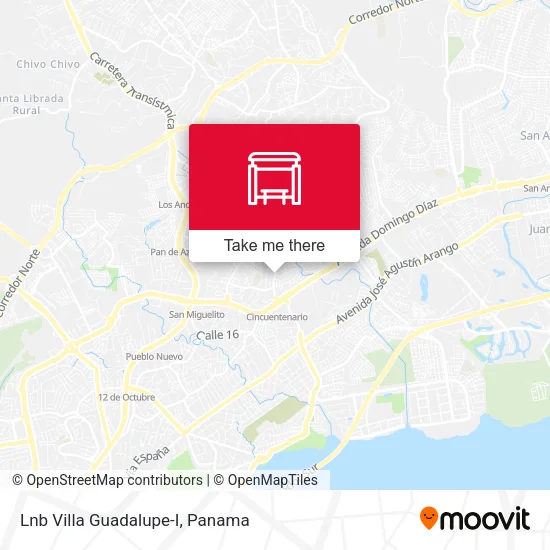 Lnb Villa Guadalupe-I map