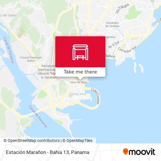 Estación Marañon - Bahía 13 map