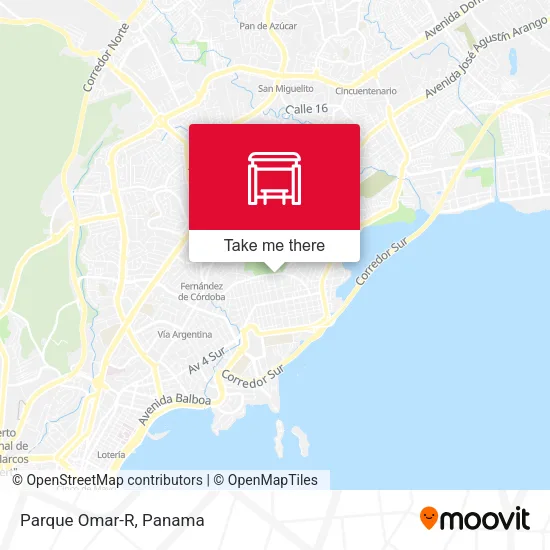 Mapa de Parque Omar-R