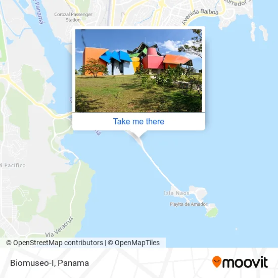 Mapa de Biomuseo-I