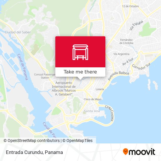 Mapa de Entrada Curundu