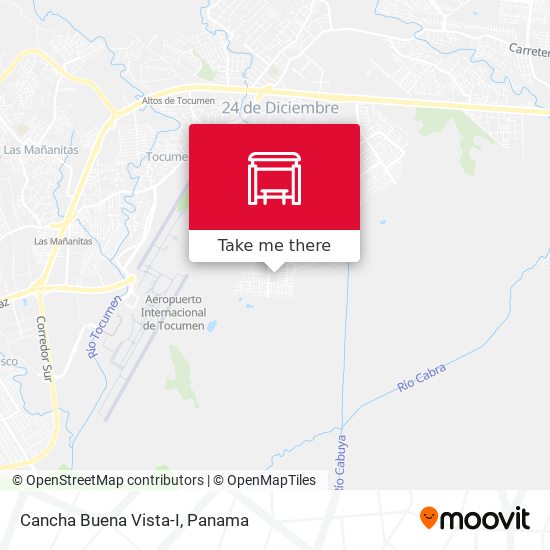 Cancha Buena Vista-I map