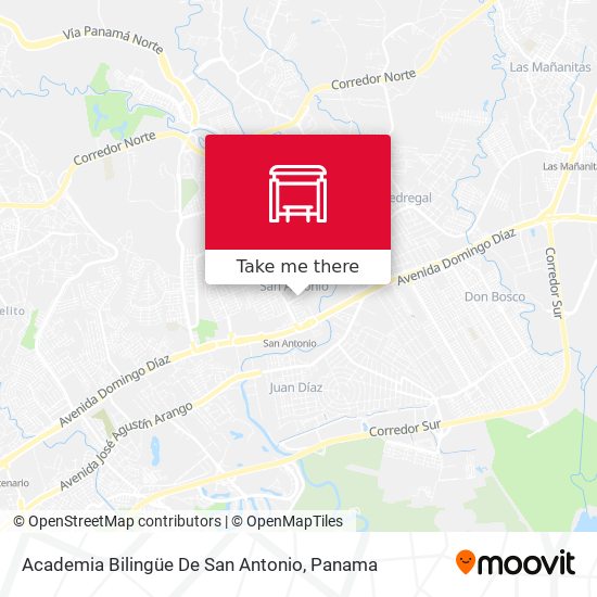 Academia Bilingüe De San Antonio map