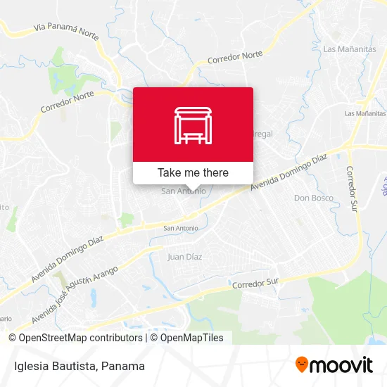 Iglesia Bautista map