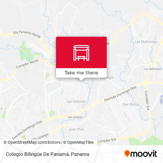 Mapa de Colegio Bilingüe De Panamá