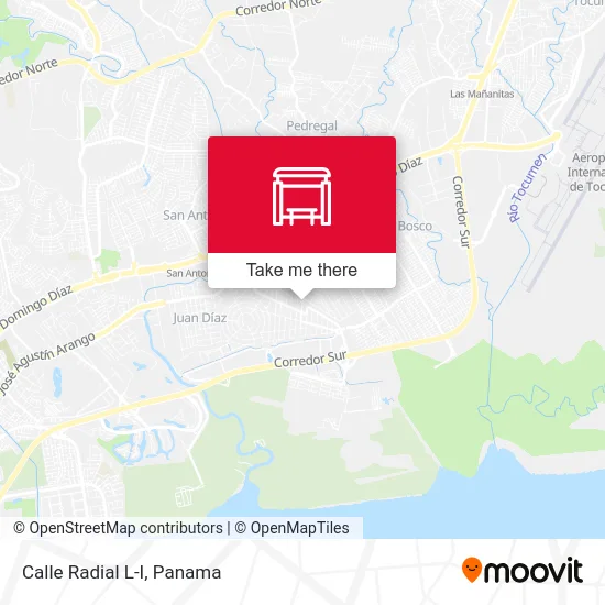 Calle Radial L-I map