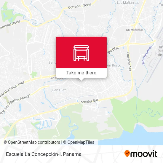 Mapa de Escuela La Concepción-I
