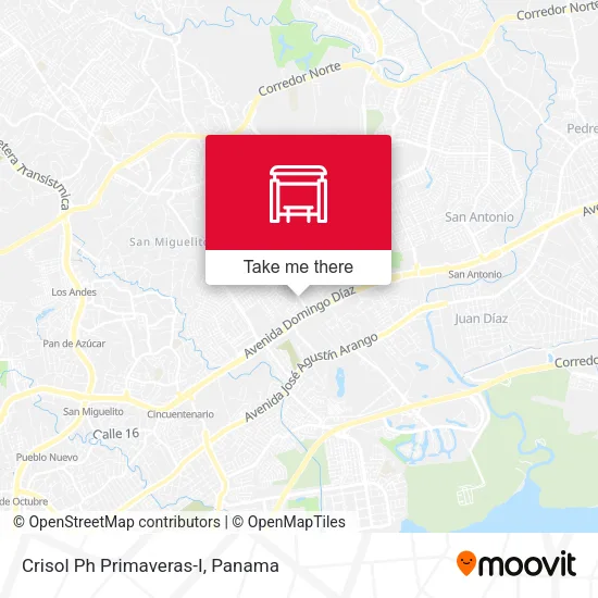 Crisol Ph Primaveras-I map