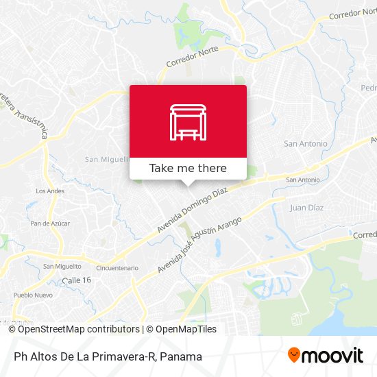 Ph Altos De La Primavera-R map