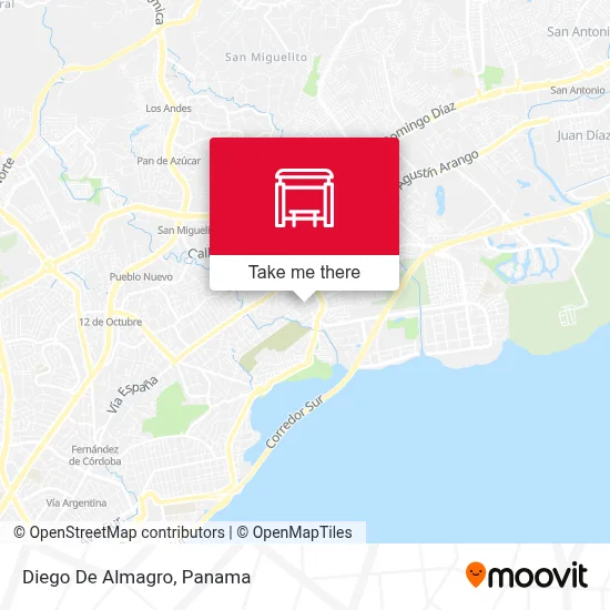 Diego De Almagro map