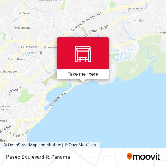 Paseo Boulevard-R map
