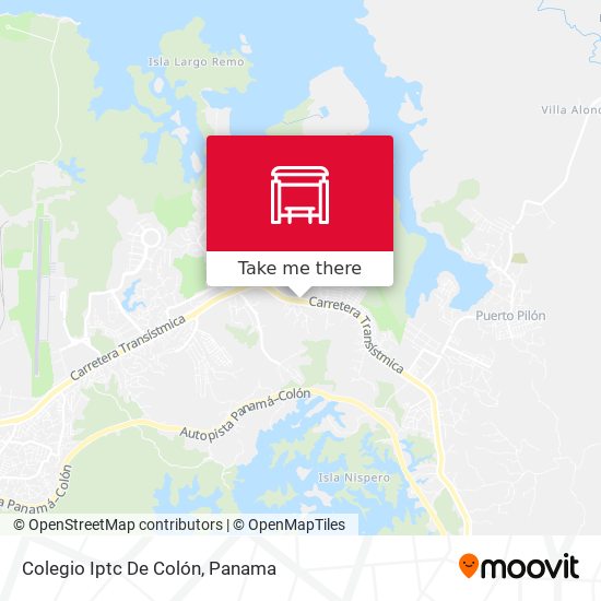 Colegio Iptc De Colón map