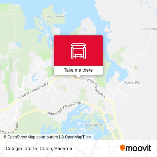 Mapa de Colegio Iptc De Colón