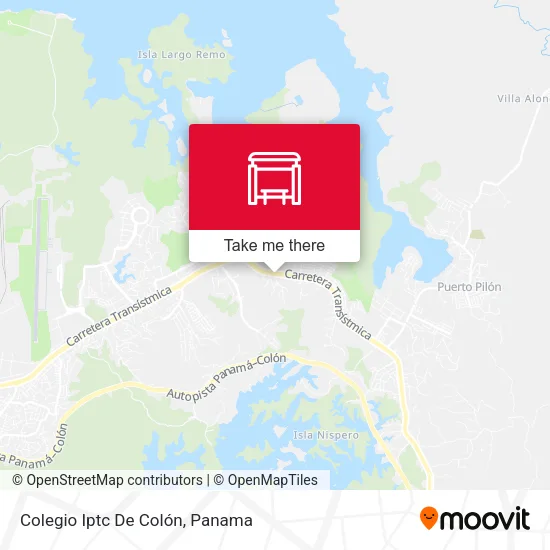 Mapa de Colegio Iptc De Colón