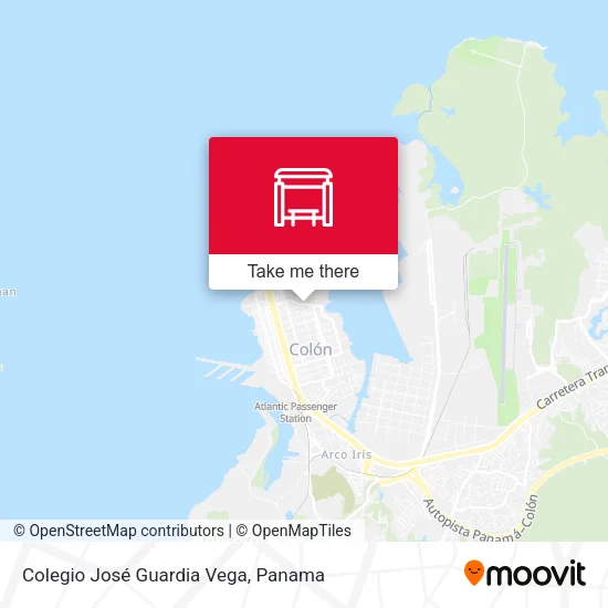 Colegio José Guardia Vega map