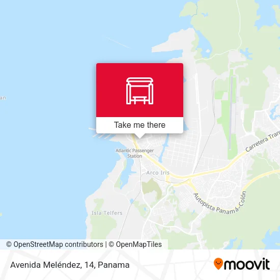 Mapa de Avenida Meléndez, 14