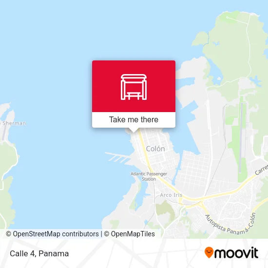 Mapa de Calle 4