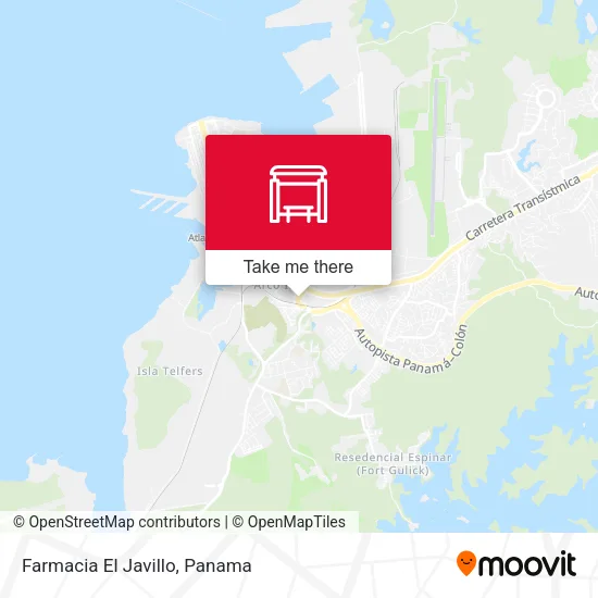 Mapa de Farmacia El Javillo