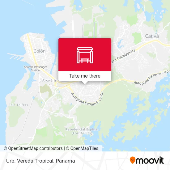 Mapa de Urb. Vereda Tropical