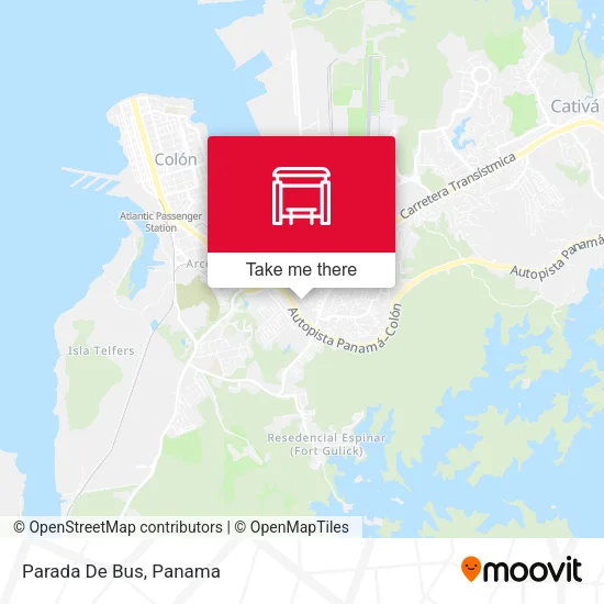 Parada De Bus map